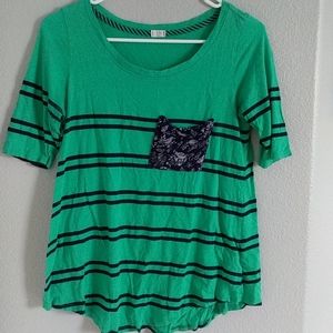 Anthropology mid-length shirt